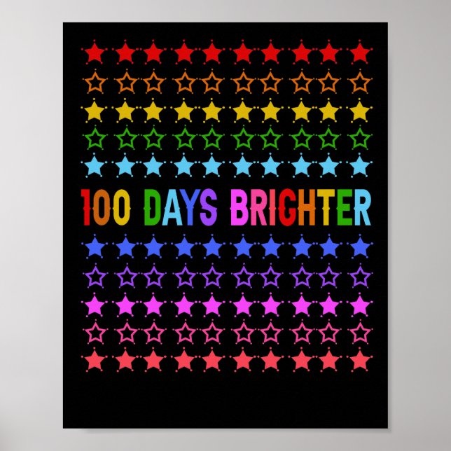 100 dagar Bristare 100-årsdagen av Kindergarten i  Poster (Framsidan)