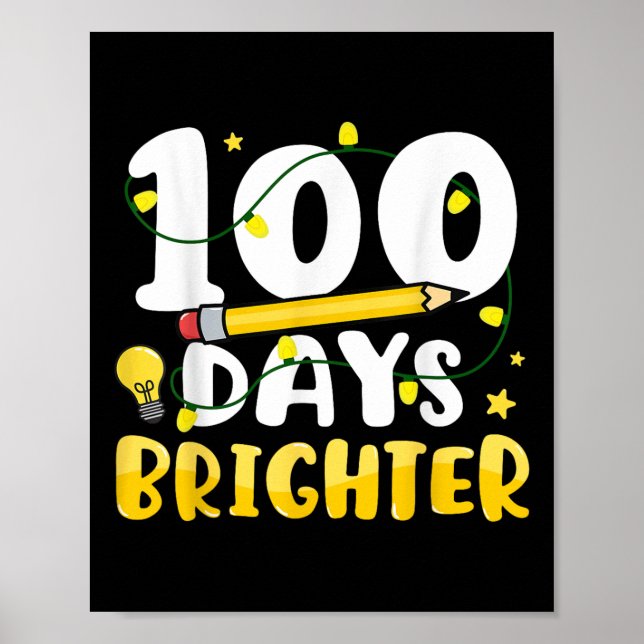 100 dagar Bristare 100-årsdagen av skolan 100 daga Poster (Framsidan)