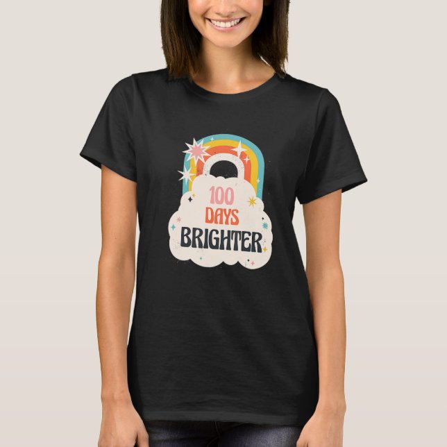 100 dagar Bristare 100-dagarsdag i skolan Hyper Ra T Shirt (Framsida)