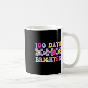 100 dagar Brixare Retro Disco 100-dagarsdag i skol Kaffemugg
