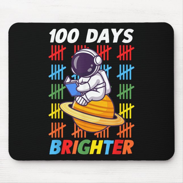 100 dagar Brixare Space Astronaut 100: e dagen av Musmatta (Framsidan)