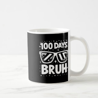100 dagar Bruh Sungles 100-dagarsdag för skolpojka Kaffemugg