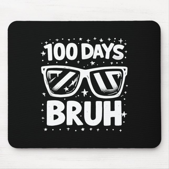 100 dagar Bruh Sungles 100-dagarsdag för skolpojka Musmatta (Framsidan)