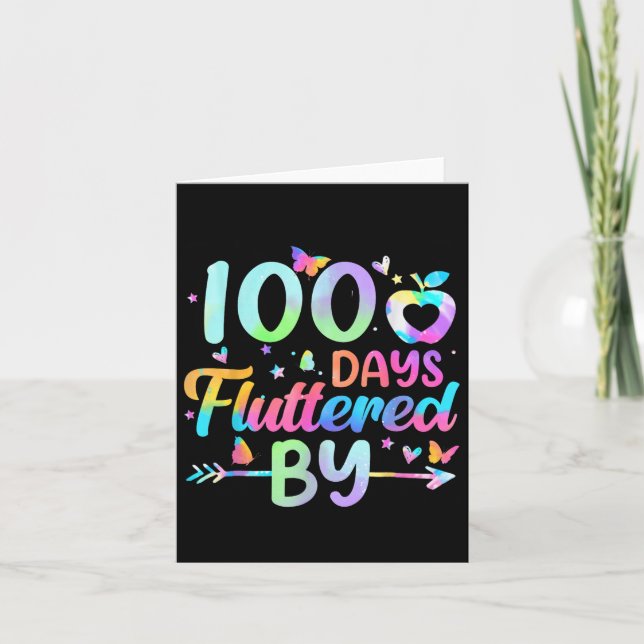 100 dagar efter - 100 skoldagar kort (Framsida)