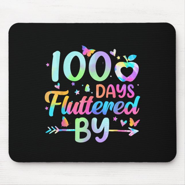 100 dagar efter - 100 skoldagar musmatta (Framsidan)