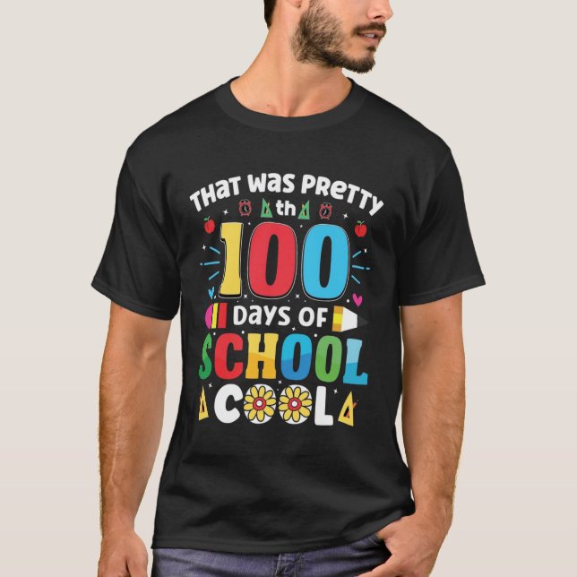 100 dagar, en skolresa t shirt (Framsida)