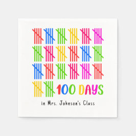 100 dagar färglöst färgmärke pappersservett