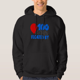 100 dagar Flutit med 100 dagar i skolfärgat B Hoodie