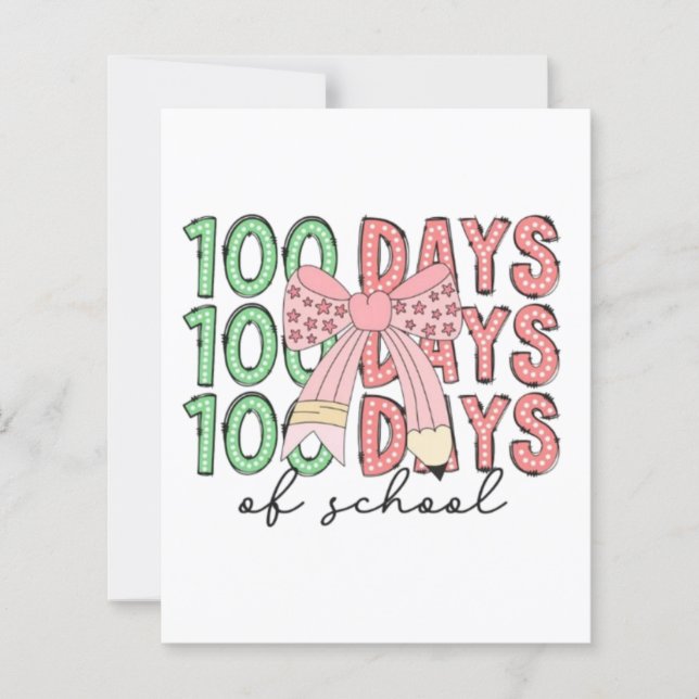 🎉 🎀 100 dagar för 🎀 📚 (Framsida)