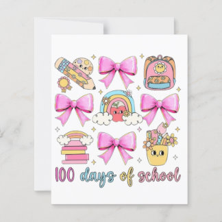 🌈 🎀 100 dagar för 🎉 📚