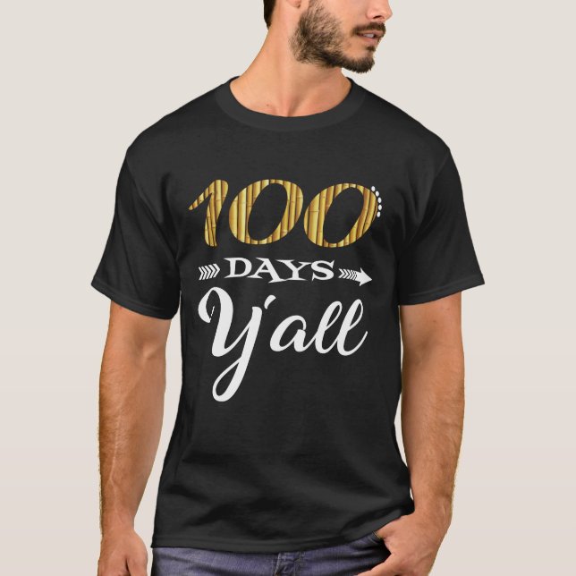 100 dagar för alla lärare eller Student T Shirt (Framsida)