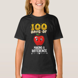 100 dagar för att göra skillnad Apple T Shirt