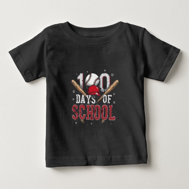 100 dagar för basketsport Älskare T Shirt (Framsida)
