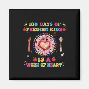 100 dagar för Dam för lågstadiet i Dam Magnet