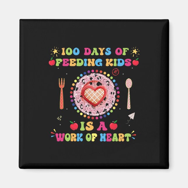 100 dagar för Dam för lågstadiet i Dam Magnet (Framsidan)