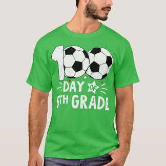 100 dagar för den sjätte Klass-lärardagen 100 daga T Shirt