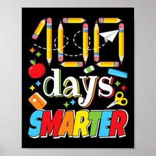 100 dagar för Firande-lärare i skolan Student 100 Poster