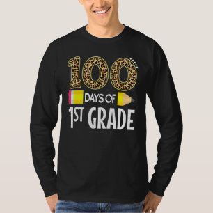 100 dagar för första Klass-läraren Student 100 dag T Shirt