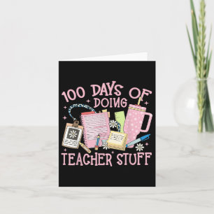 100 dagar för lärare i Saker 100 dagar Kort