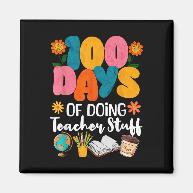 100 dagar för lärare i Saker 100 dagar Magnet (Framsidan)