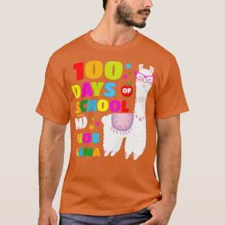 100 dagar för Llama, 100 dagar, lärare A T Shirt