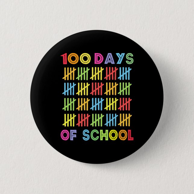 100 dagar för skolbarn, 100 dagar för skolstuster knapp (Framsida)