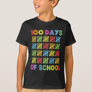 100 dagar för skolbarn, 100 dagar för skolstuster t shirt