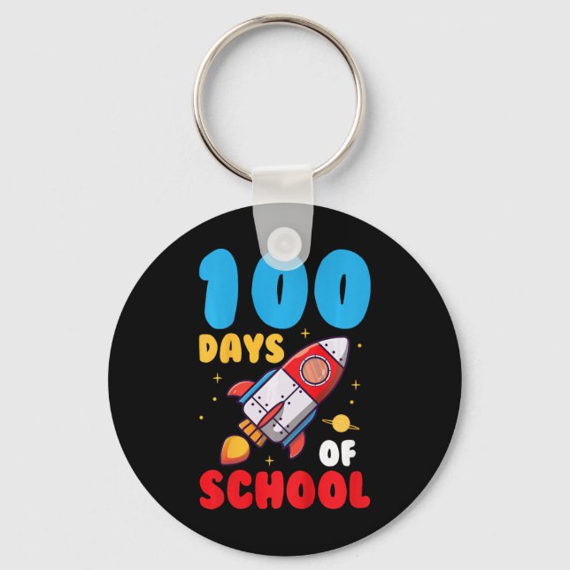 100 dagar för skolbarn 100 skoldagar nyckelring (Framsida)