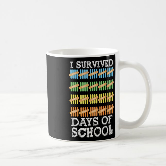 100 dagar för skolbarn kaffemugg (Höger)