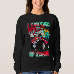100 dagar för skoldoktor Monster Lastbil Gift T R Shirt