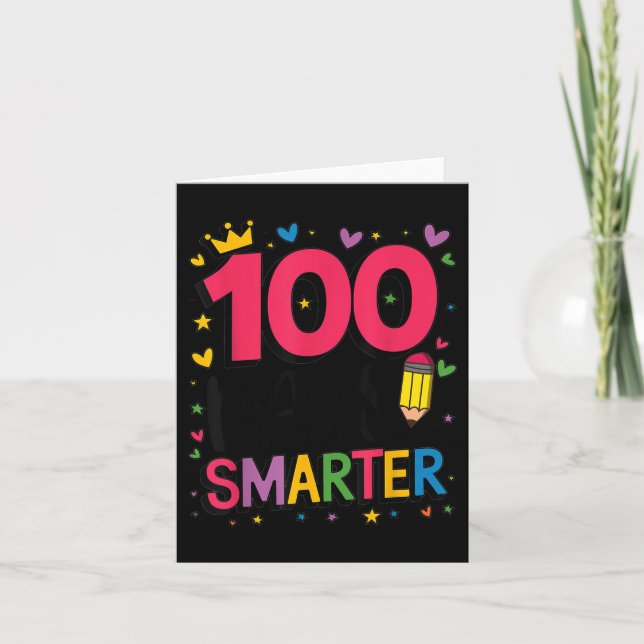 100 dagar för skolflickor 2025 Idea 100 dagar Kort (Framsida)