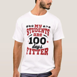 100 dagar för skollärare 100 dagar Fitter T Shirt