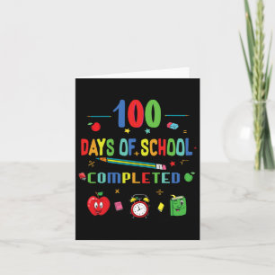 100 dagar för skollärare och Student 1 Kort