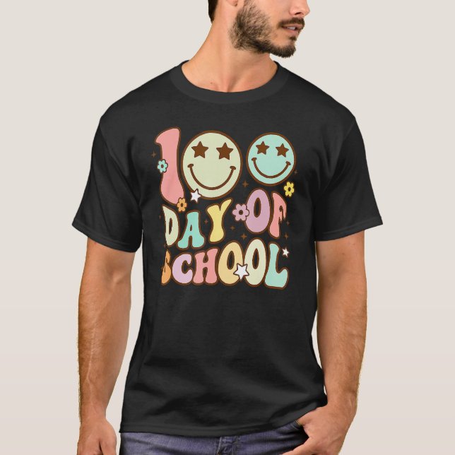 100 dagar för skollärare och Student 1 T Shirt (Framsida)