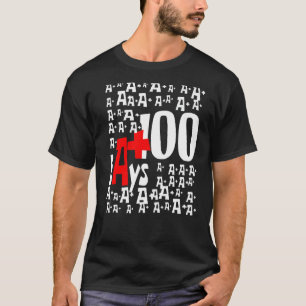 100 dagar för skollärare och Student Premium T Shirt