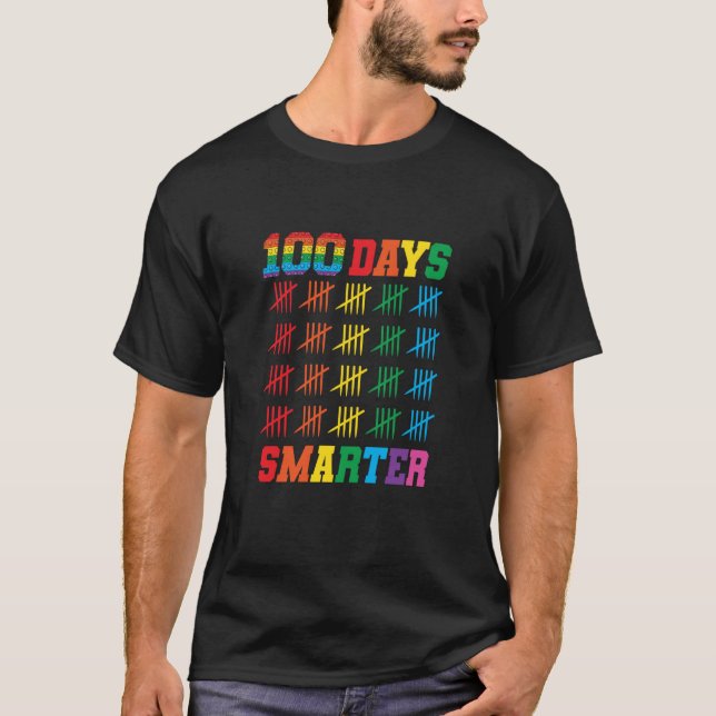 100 dagar för skollärare Smartare 2023 T Shirt (Framsida)