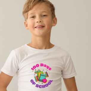 100 dagar för skolmatsalar t shirt