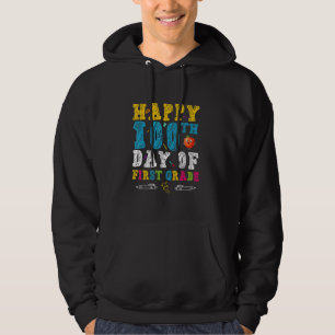 100 dagar Förste Klass-läraren eller Student 100 d Hoodie