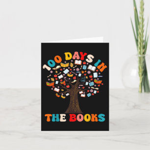 100 dagar i 100 dagar i Bokar Reading Teacher Kort