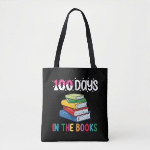 100 dagar i böckerna Skolbibliotekarie Tygkasse