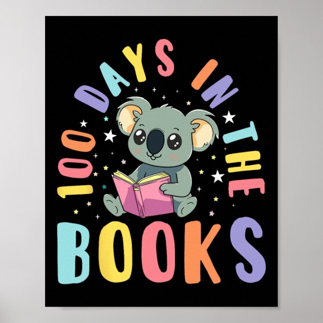 100 dagar i Bokar Koala, 100 dagar i S Poster (Framsidan)