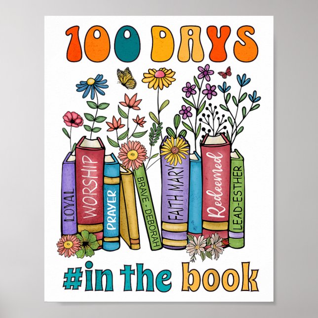 100 dagar i Bokar Lärares livstidsgåvor Poster (Framsidan)
