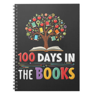 100 dagar i Bokar under Bok-skolans dagar Anteckningsbok