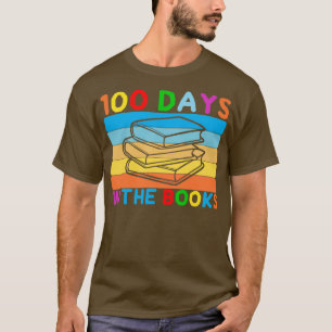 100 dagar i Bokar vid läsningen av Student och lär T Shirt