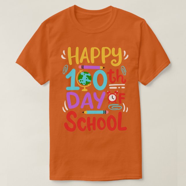 100 dagar i Lycklig 100 dagar T Shirt (Design framsida)