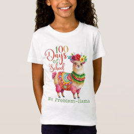 100 dagar i School Llama Shirt T Shirt