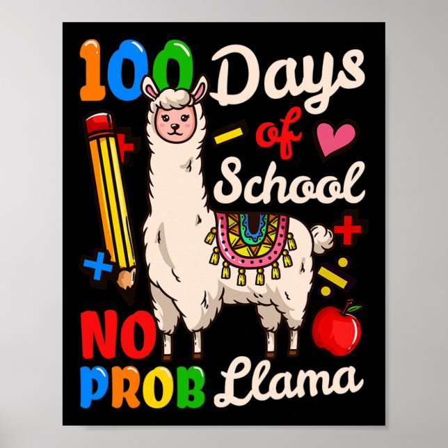 100 dagar i skola 2 poster (Framsidan)