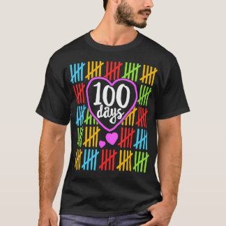 100 dagar i skola för lärarkvinnor t shirt