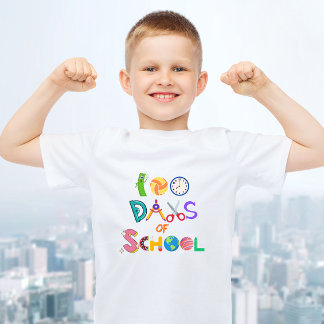 100 dagar i skolan 100 dagar Smartare barn T Shirt