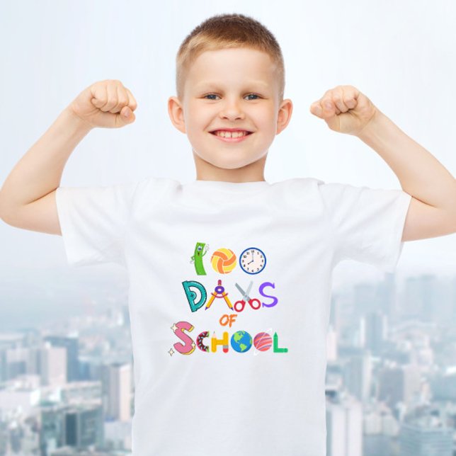 100 dagar i skolan 100 dagar Smartare barn T Shirt (Skapare uppladdad)